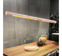 Lampe Suspension Holzleuchte LED Éclairage/Lampe de Salon 3 Niveaux Dimmable