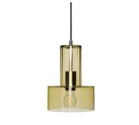 Lampe suspension Hubsch Interior Ripple Vert 20x27 cm