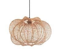 Lampe suspension KIBI Rotin Naturel