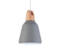 Lampe Suspension "Nao" 24cm Gris Foncé
