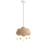 Lampe suspension Nuage ONON Rotin Naturel