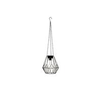 Atmosphera Suspension solaire Flave, métal filaire H24 cm, noir