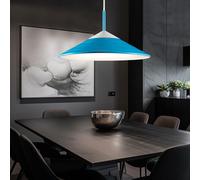 Lampe Suspension Suspensions Lampe Salle à Manger Rétro Bleu LED Hauteur 150cm