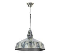 Lampe Suspension Vintage "Harlow" 49cm Crème