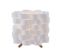 Lampe de table blanche avec interrupteur et câble, lampadaire en bois pour salon, éclairage LeuchtenDirekt