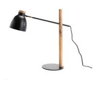 Lampe table Sacha noir - Amadeus - Noir - Fer Noir G