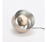 Amadeus Lampe à Poser en métal argenté Samuel 20.5 cm, Moyen