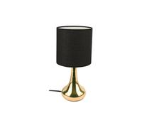 Lampe Tactile Noire et Dorée - TOUCH
