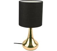Lampe Tactile Noire et Dorée - TOUCH