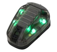 Lampe Tactique pour Casque LEJUNJIE Avec LED + IR/Stroboscopique - Lampe de Survie pour Casque Militaire, Idéale Pour les Sports de Plein Airsoft