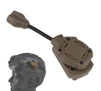 Lampe tactique pour casque, système d'éclairage modulaire pour personne, double lampe LED ultra-droite, lampe de poche infrarouge de chasse (T)