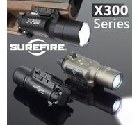 Lampe tactique Surefire X300 X300U X300UH-B XH35 X300V Scout Light, lampe torche suspendue, lampe torche LED à stroboscope constant et momentané X300V Strobe