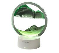 Lampe - TD® - Sables mouvants - 16x9.5x19cm - Lumière à sept couleurs - Ambiance chambre