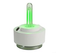 Lampe Tempête 120h Durée Éclairage ABS pour robuste Lampe Tempête | Technologie eau salée, pour zéro , activation instantanée, idéal tempêtes, pannes courant(green)