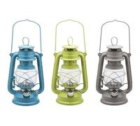 Lampe tempête - CAO CAMPING - Rétro - H 24 cm - Vert - 330 g