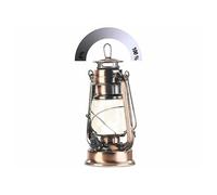 Lampe-tempête LED rechargeable à intensité variable 200lm / 3W / 3000K - Bronze