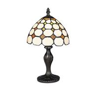 Lampe Tiffany en bronze et vitrail E14 Marvel 8072 Rabalux