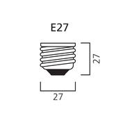 Lampe TOLEDO GLS A60 IRC 80 230V 1055lm - SYLVANIA - 0029589 Blanc G