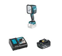 Lampe torche 14,4/18 V DEBDML812 + 1 batterie BL1830B 18V 3 Ah + chargeur rapide DC18RC MAKITA
