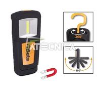 Lampe torche 1838COB avec led cob et base magnétique de fixation rotation 360°