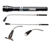 lampe torche 3 leds ultra bright flexible, telescopique et magnetique - Bgs Technic