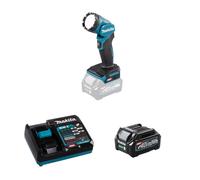 Lampe torche 40V 3000 lx DEAML001G + 1 batterie 40V 2,5 Ah + chargeur rapide DC40RA MAKITA