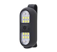 Lampe torche à clip, lampe de course pour coureurs, lumières de sécurité rechargeables pour marcher la nuit, lampe mains libres, lumière LED portable de travail, avertissement clignotant, camping