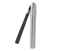 Lampe Torche à Mirer les Œufs LED en Acier Inoxydable Argenté | Éclairage Froid, Format Portatif, Alimentation par Pile Aaa, Suivi du Développement des Œufs de Poule et Dinde