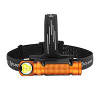 Lampe torche à tête et à angle Perun 3 Orange avec bandeau - 3000 lumens Olight