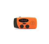 Lampe torche,Aiorber radio d'urgence multifonction, générateur à manivelle, urgence en extérieur, lampe torche LED haute intensité, prévisions météo