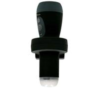 Alecto ATL-110 Veilleuse nocturne LED rechargeable - détecteur de lumière, lampe d’urgence intégrée, intensité réglable, s’allume sans fil en cas de coupure, IP protection - noir
