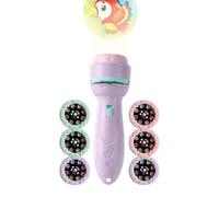 Lampe torche avec projecteur pour enfants, veilleuse éducative avec 40 | Jouet avec projecteur de veilleuse pour murs, plafonds, intérieur, maison, camping, chambre à coucher