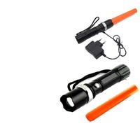 Lampe torche baton rechargeable police sécurité routière Lumineux lampe de 30cm - VENDEUR FRANCAIS