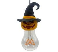 Lampe torche citrouille d'Halloween | Décoration de lanterne suspendue Design unique | Halloween Centerpiece Citrouille Light Décoration de fête à la maison Lumière