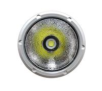 Lampe torche de plongée 70,2 LED jaune/blanc 4000 lumens 26650 100 m x HP70.2 Lampe de plongée LED pour soudage (paquet C blanc)