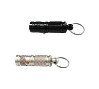 Lampe torche de poche, lampe de poche LED compacte avec boîtier en aluminium, lampe de secours pratique pour portes, couloirs, bagages, besoins de rangement quotidiens, lampe de poche pour porte, de