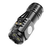 Lampe torche LED de poche - Corps compact en aluminium, sortie ultra lumineuse, éclairage d'urgence à une main, faisceau longue portée, taille portable | Camping en plein air Randonnée Utilisation de