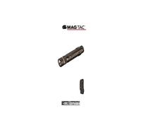 Maglite Lampe torche LED Mag-Tac compacte, à tête dentelée, strobe (défensive) Incolore