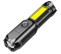 Lampe torche LED innovante rechargeable par USB avec une sortie étonnante de 100 000 lumens et une distance allant jusqu'à 1000 m