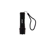Xanlite Lampe torche LED TO600M - Métallique IP65 600 lm 3 modes Piles incluses Portée 200 m