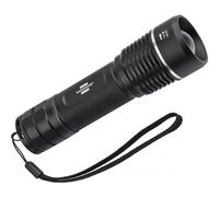 Brennenstuhl LuxPremium Lampe de poche LED TL 1200 AF rechargeable, focus, IP67/Lampe torche rechargeable avec LED CREE (1250lm, portée 220m, focus, autonomie 15h max, avec câble de raccordement USB)