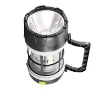 Lampe torche LED rechargeable ultra lumineuse | Lanterne de camping | Lampe SOS ultra haute luminosité avec chargement USB pour tente, randonnée, festival, hayon, panne de tempête, catastrophe