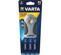 Torche Varta Silver Light avec 3 piles AAA