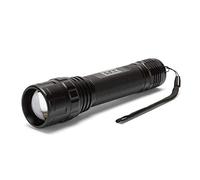 Lampe torche LED super lumineuse (1600lm, CREE XHP 50, 20W). Interrupteur tactique.Faisceau réglable (zoom), imperméable, idéale pour l'industrie, le camping, promenades, l'extérieur