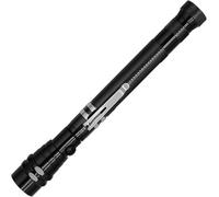 Lampe Torche Led Tête Flexible Lampe Torche Torche Avec Aimant Télescopique Flexible 3 Led Lampe Pick Up Tool Lampe Lumière (Noir)