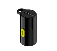 Lampe torche LED type C à brancher pour camping, randonnée, utilisation d'urgence, étui en métal