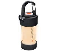 LEDLenser Lanterne LED ML4 Warm Light, Rechargeable Batterie 14500, 300 lumens, sans éblouissement (breveté), autonomie maximale de 40h, lumière Rouge, Peut fonctionner sur 1 Pile AA, Mousqueton
