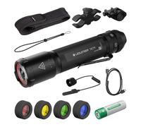 Ledlenser TAC7R Lampe tactique rechargeable, 3200lm, Outdoor Set, Mode RGB