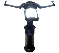 Lampe torche multifonctions 630 lm - 10W - rechargeable - IP20 - noir