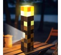 Lampe torche murale 4 en 1 : support mural magnétique + lampe de poche + alimentation mobile + pendentif de poche | Veilleuse LED rechargeable par USB pour chambre d'enfant, camping, décoration
